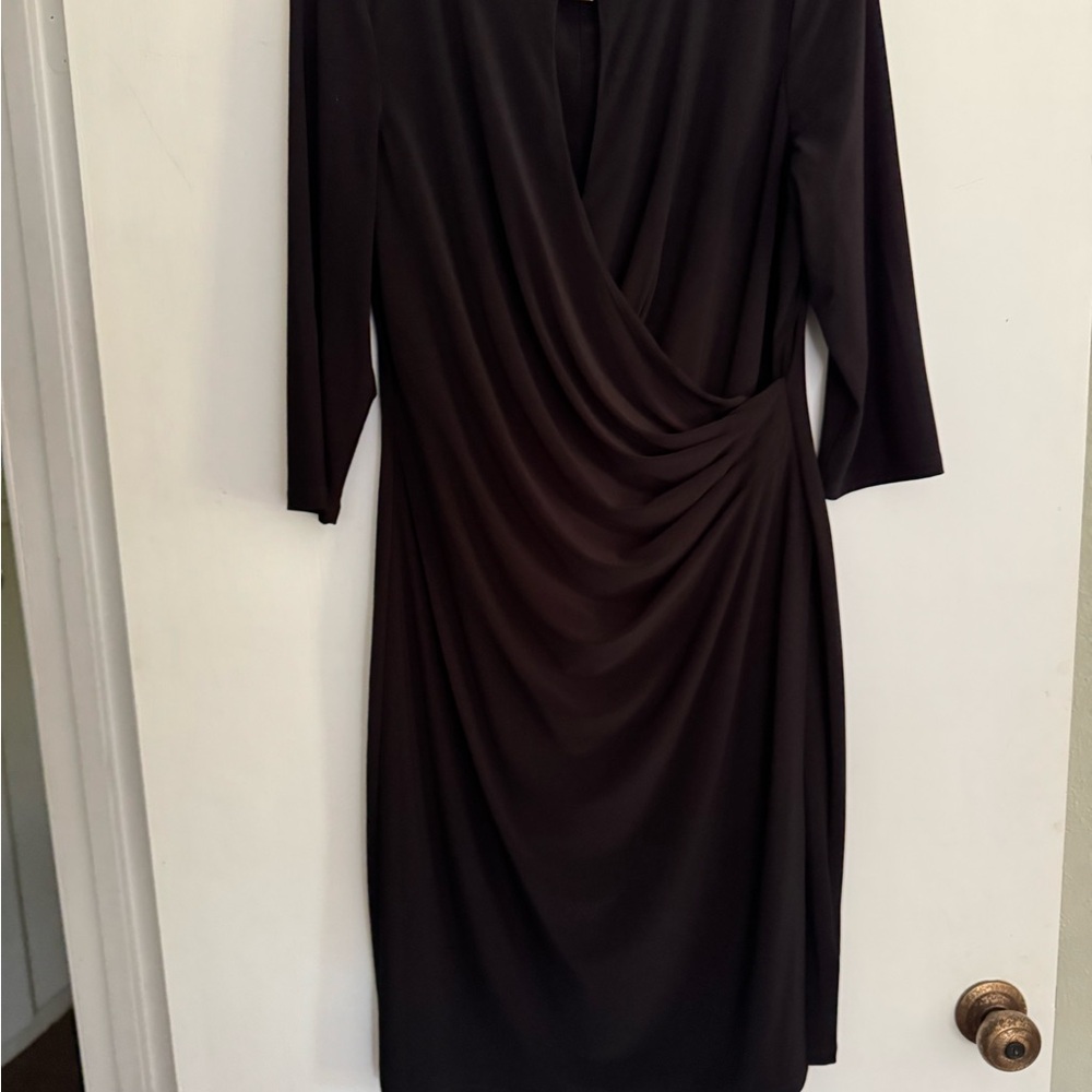 Ralph Lauren Black Long Sleeve Dress